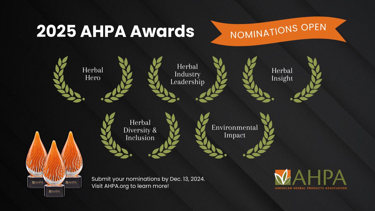AHPA invites nominations for 2025 AHPA Awards