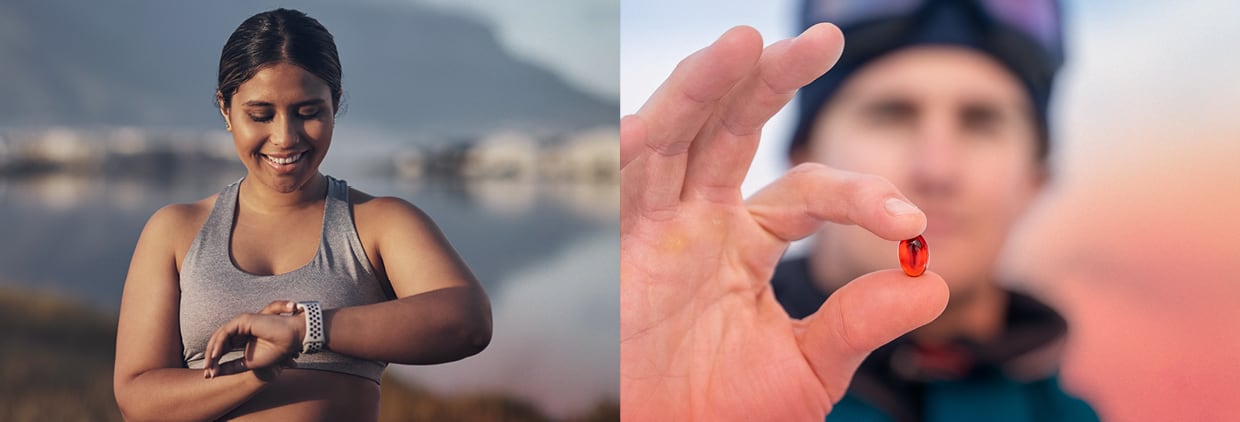 Krill oil supplementation