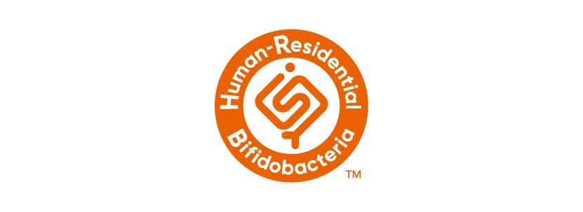 Morinaga Milk Industry's Human-Residential bifidobacteria logo