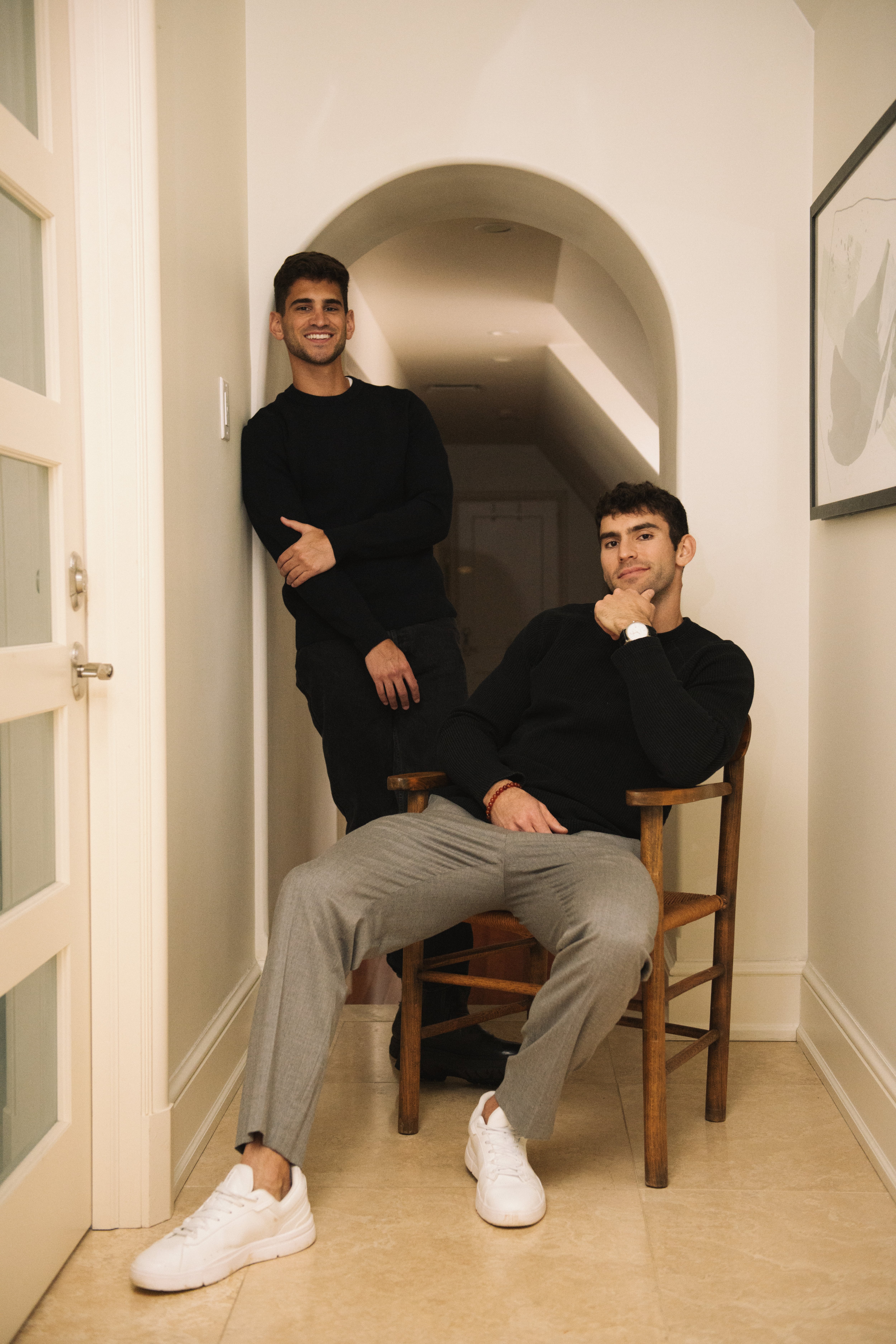 Theorem founders (Matthew Gold left and Grayson Lutin right)