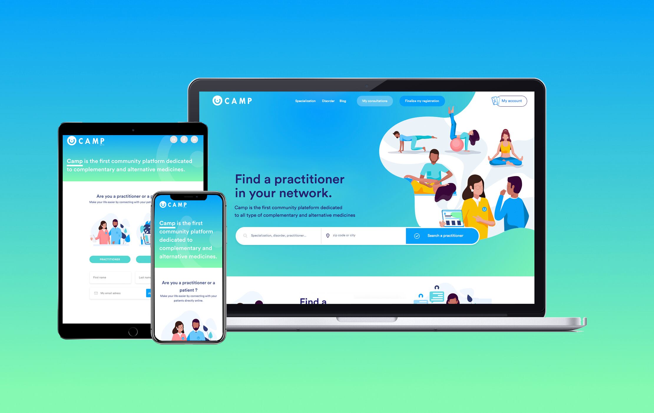 Complementary and alternative medicine platform CAMP launch, nutrition  e-commerce