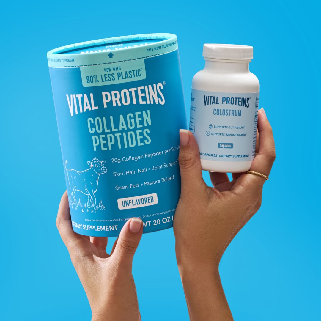 "While our legacy is rooted in collagen, today we are also focused on expanding our products, which includes introducing elevated offerings with functional ingredients in addition to products that tap into emerging and trending ingredients – like our new Colostrum Capsules," said Chris Brody, Senior Director of Marketing, Vital Proteins.