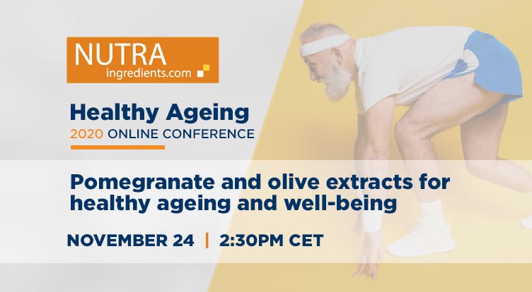 Pomegranate and olive extracts for healthy ageing and well-being