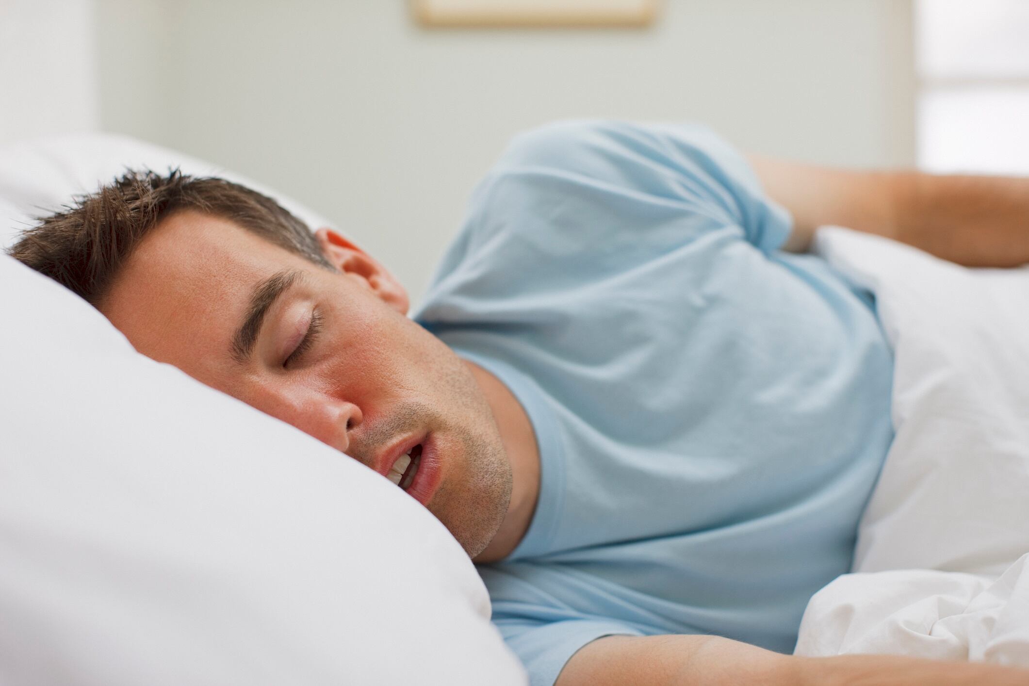 Sleeping man