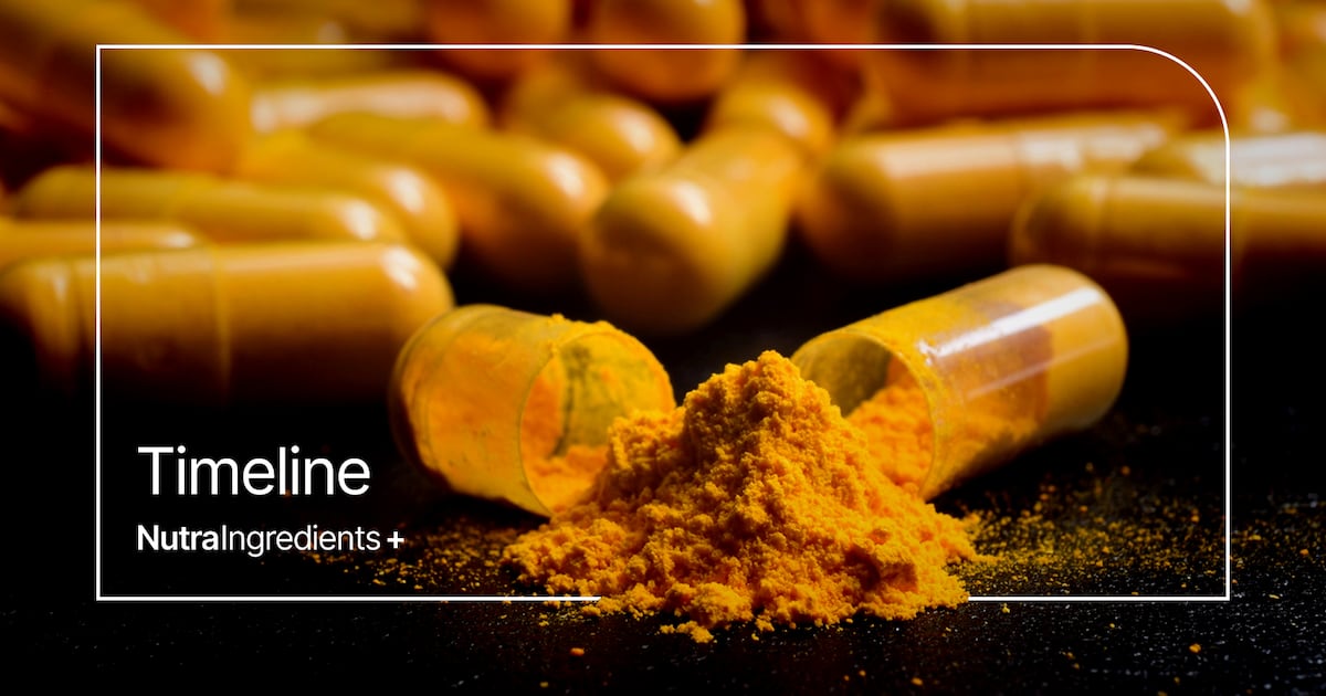 Timeline: How turmeric supplements brought bioavailability and idiosyncrasy into regulatory focus