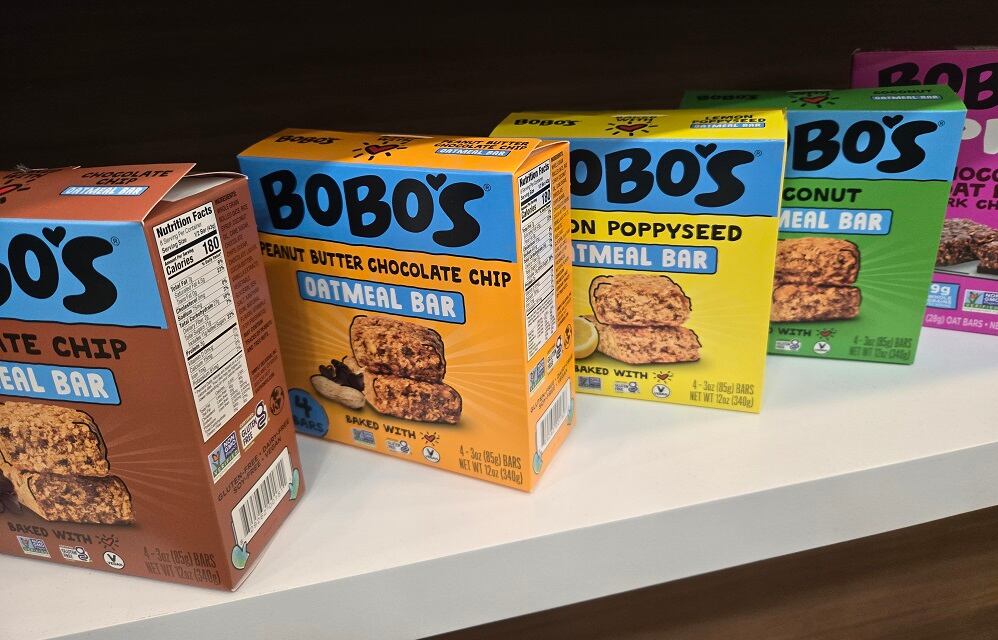Bobo's is repositioning its flagship product formerly known as oat bars as oatmeal bars to underscore their satiety and appetite appeal.