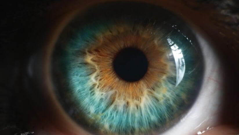 Close up of eye