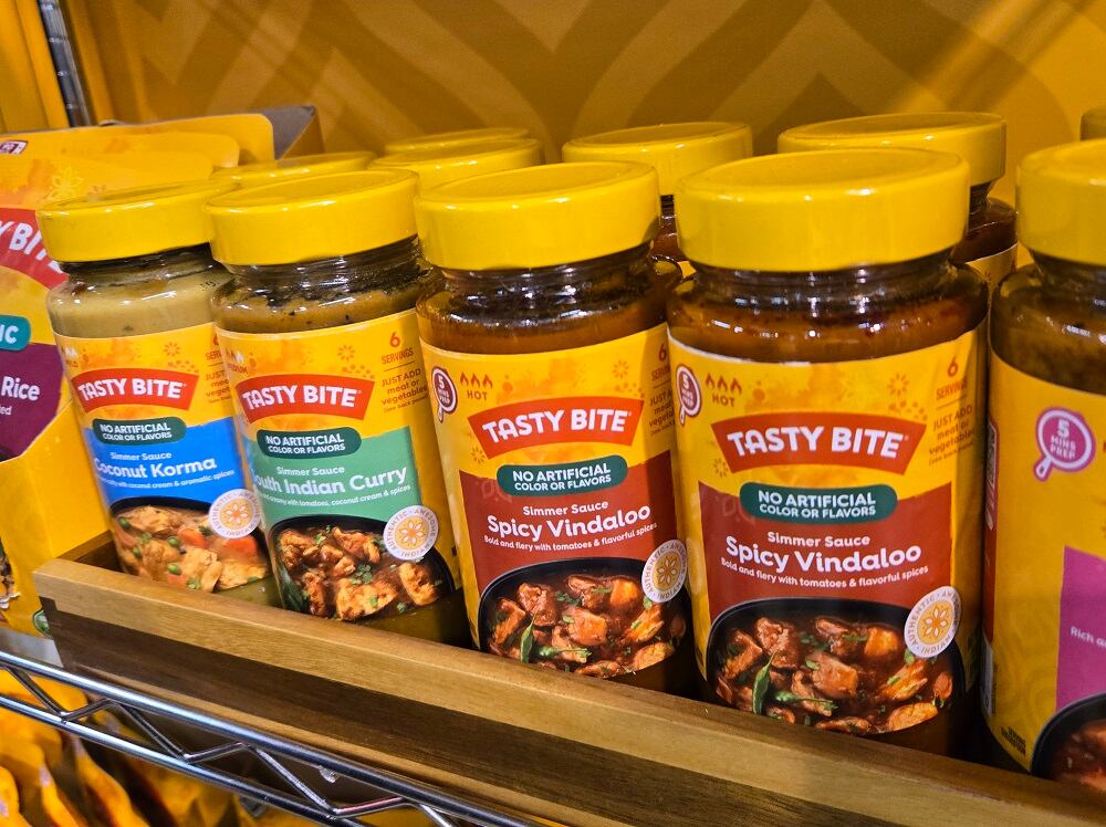 Tasty Bite makes Indian cuisine more accessible to Americans by using more familiar words for ingredients, such as chickpea instead of chana.