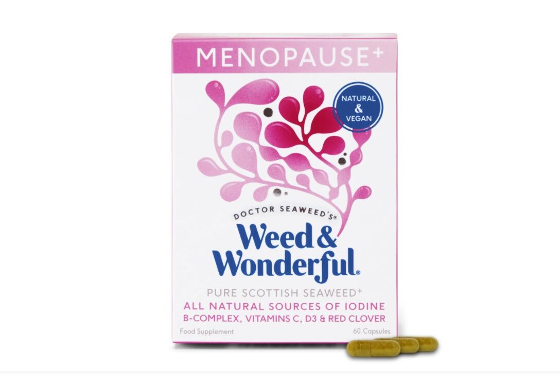 Seaweed supplement aims to solve menopause symptoms...naturally