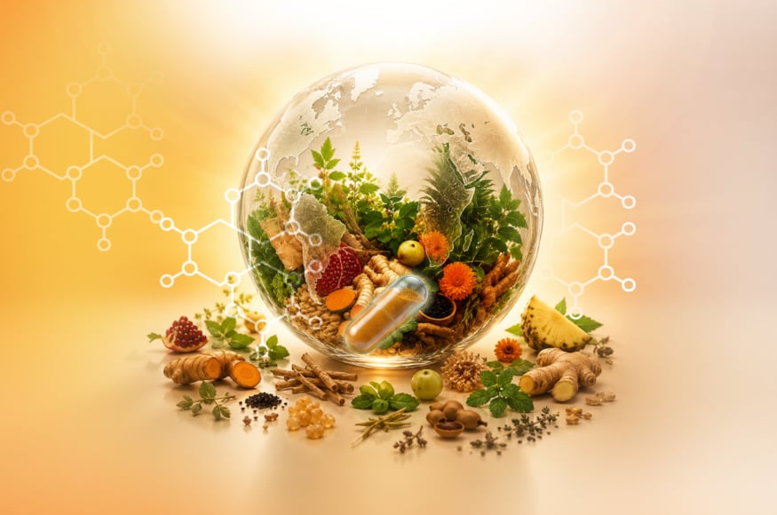 The Indian nutraceuticals market is projected to grow at a CAGR of 13.6% between 2025 and 2030.