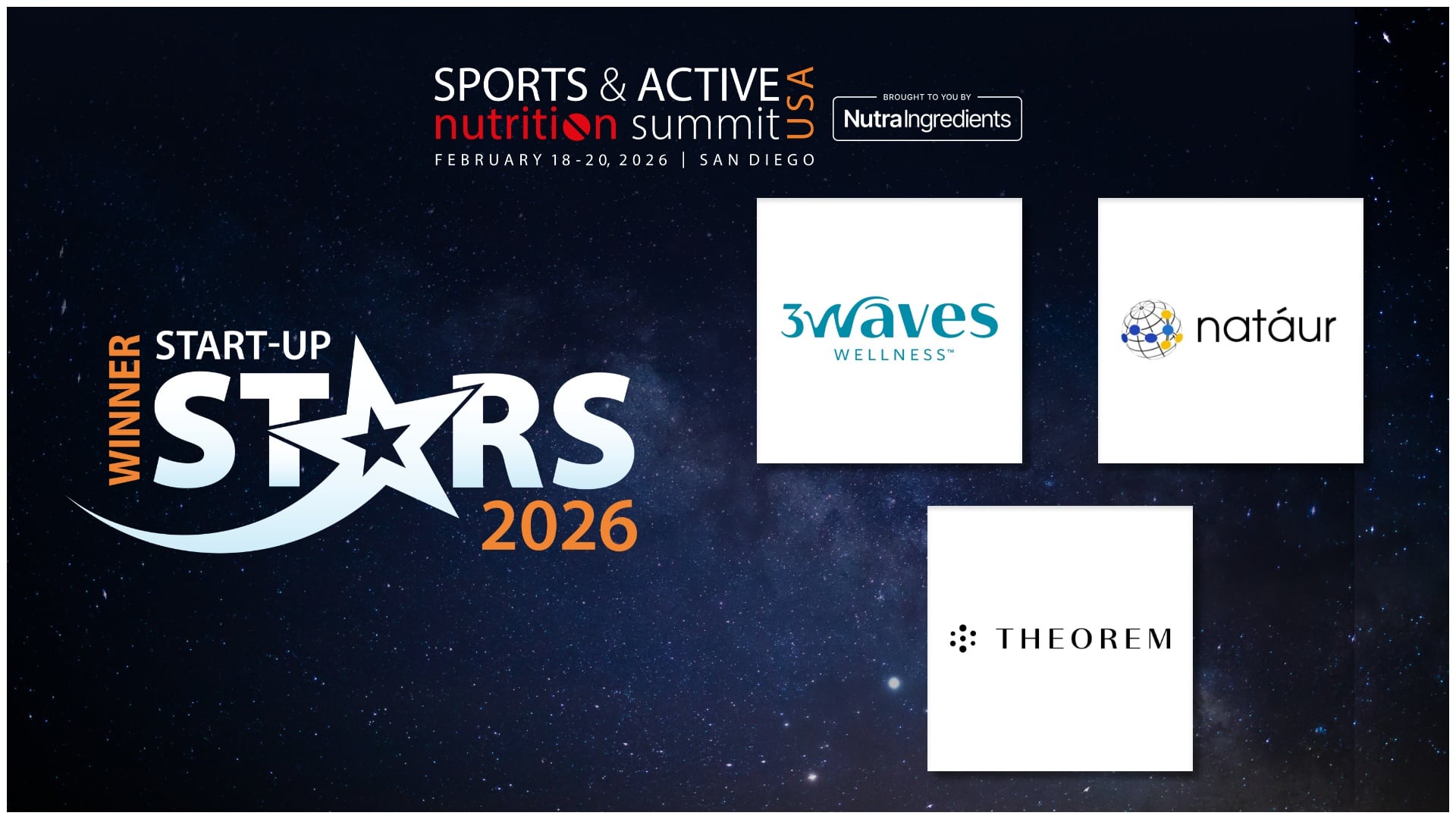 Announcing the 2026 NutraIngredients SANS Start-Up Stars