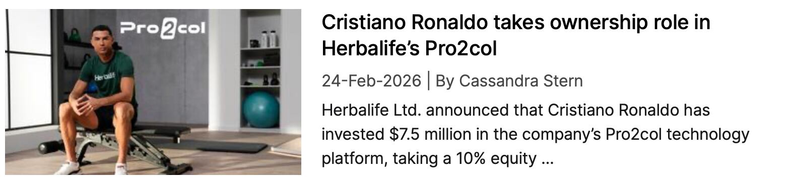 Ronaldo & Herbalife