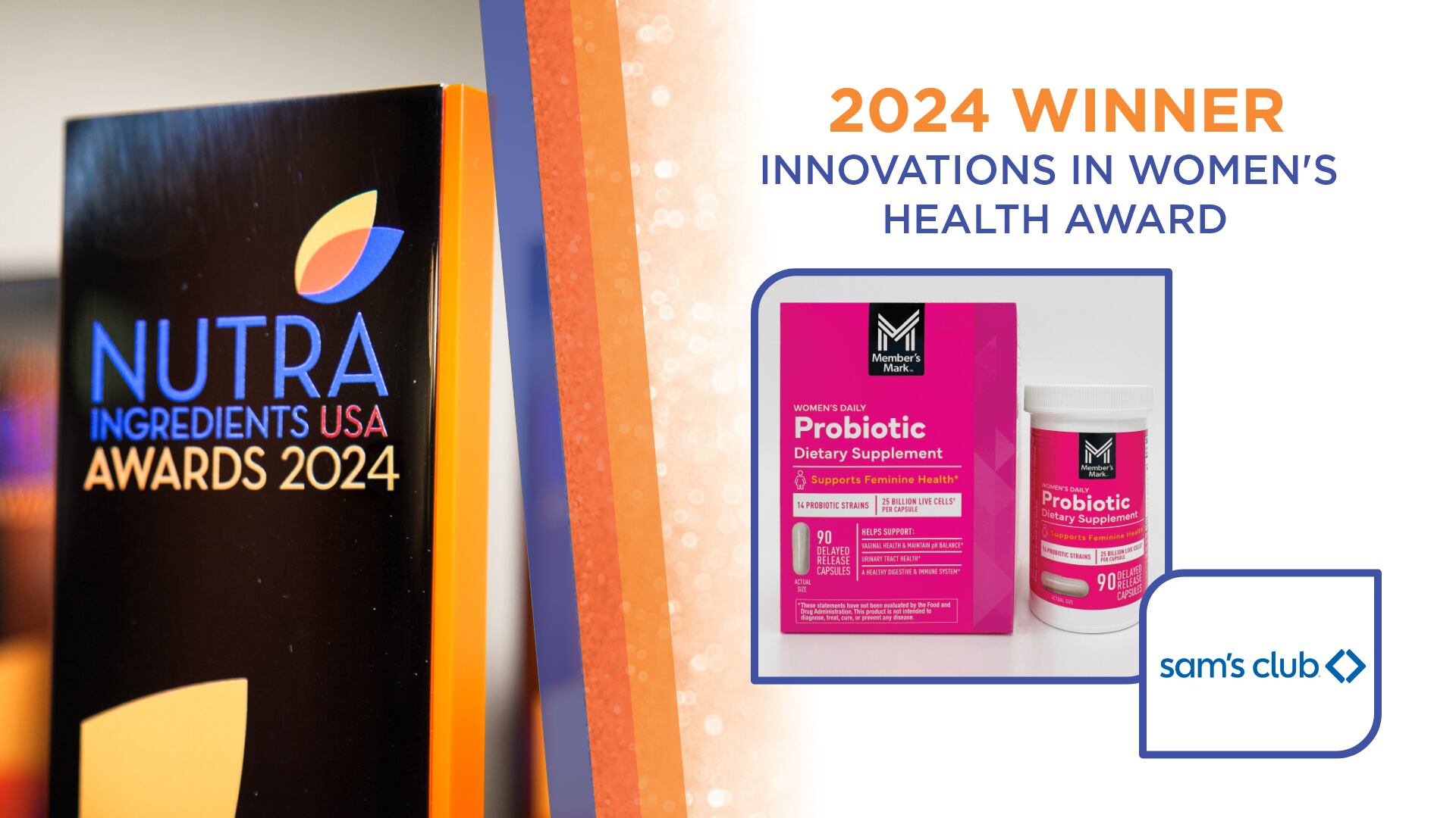  NutraIngredients-USA recognizes Sam's Club for innovations in women’s health