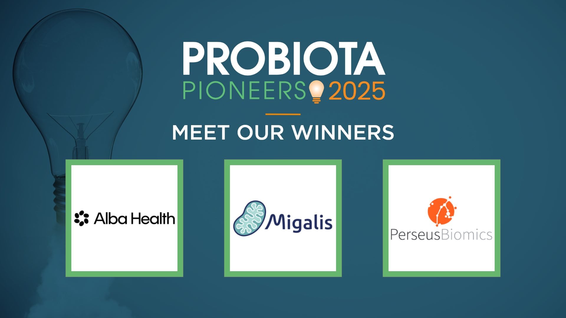 Judges announce 2025 Probiota Pioneers