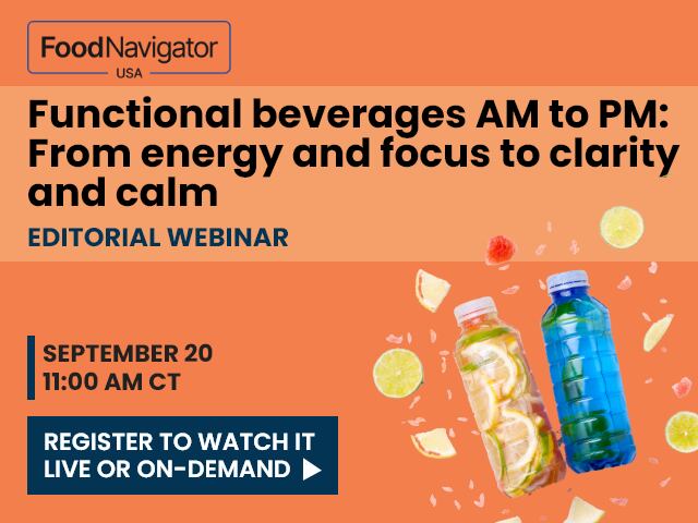 [Webinar] Better-for-you beverage brands meet the moment with functionality, flavor, nutrition