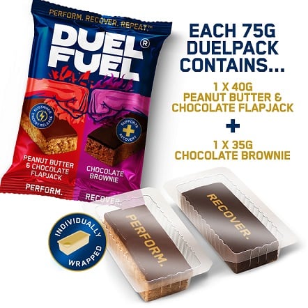 DuelFuel bars in new twin packaging