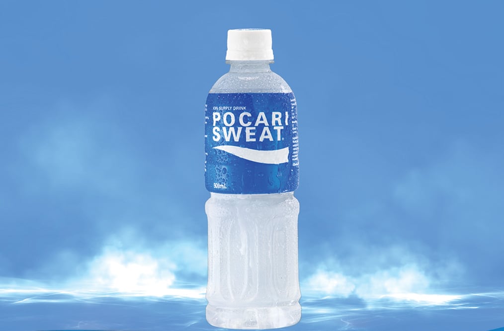 Pocari SWEAT electrolyte drink