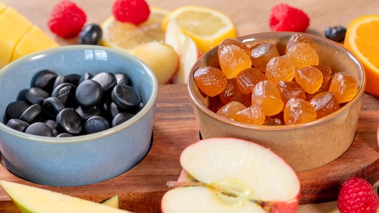 Innovation in convenient formats: vegan gummies