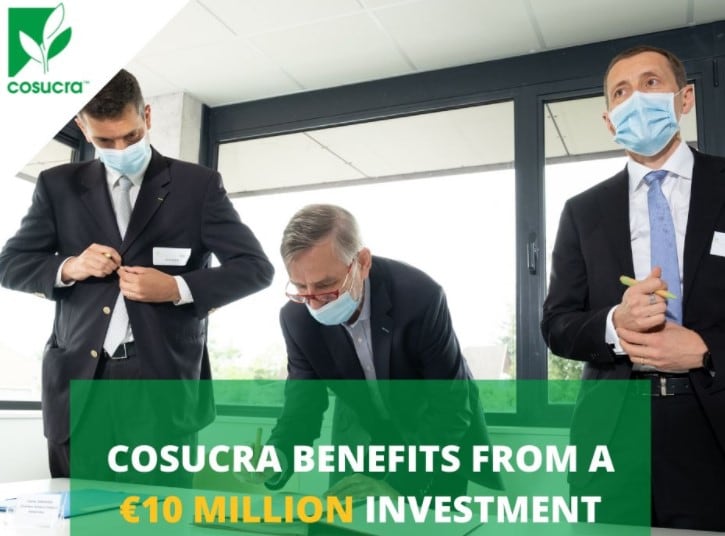 Cosucra receives €10m to meet chicory root and pea protein demand
