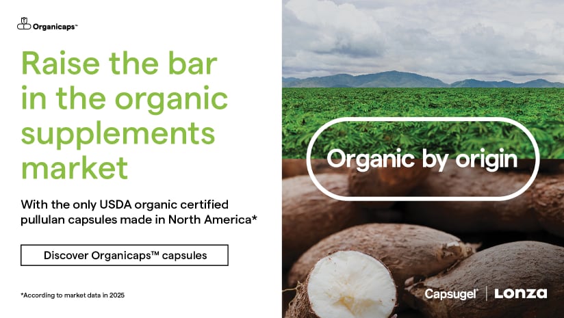 What does it take to lead in organic supplements?