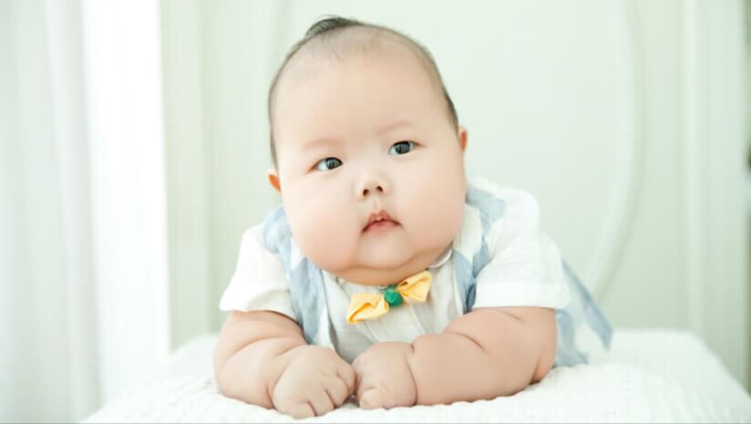 overweight baby