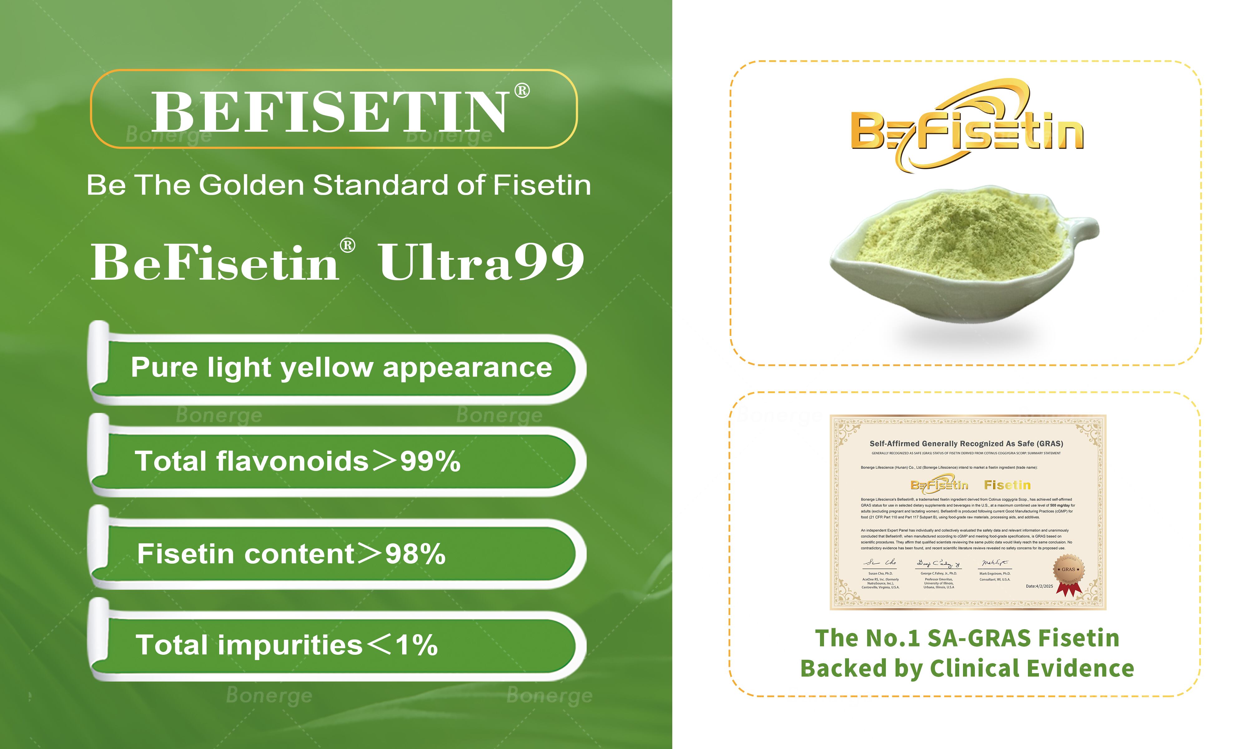 Figure 4: Bonerge’s fisetin features