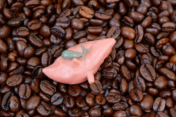 Coffee consumption was associated with improved liver health in a large UK Biobank study.