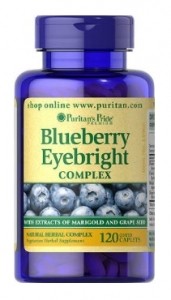 Puritan's Pride Blueberry Extract DS Product