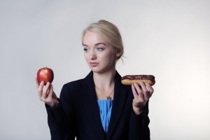snack choice healthy unhealthy