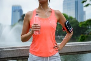 sports nutrition water drink hydration technology app digital iStock.com Dirima