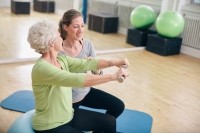 health ageing elderly strength sport fitness muscle drink energy iStock.com Ljupco