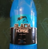 Black horse energy Drink - Blue energy