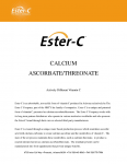Ester-C® : Actively different Vitamin C