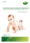 Could low-protein infant formulas provide the key to tackling infant obesity?