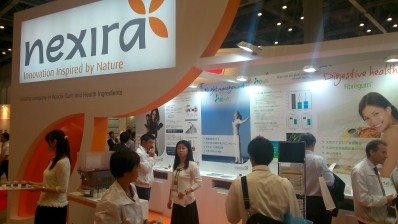 Firms like Nexira promote nutrient-health links at shows like HI-Japan, but they do not always make it onto products as claims