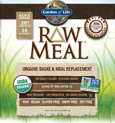 RAW Meal Organic Shake & Meal was recalled