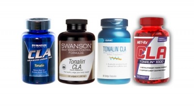 A selection of products with Tonalin CLA. 