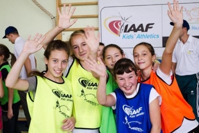 'A payment of $500,000 was due on 01 February 2016, however we have decided not to make this payment and to end our partnership arrangement,' says Nestlé. © IAAF Kids' Athletics programme in Ukraine 