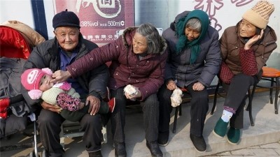 China’s population is ageing at a rate never before seen globally. ©iStock