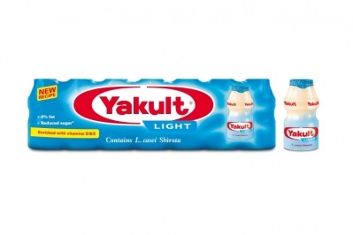 Each bottle of the new Yakult Light provides 15% of the recommended daily intake of vitamin D and vitamin E.