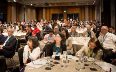 The event attracts a global audience of food and nutrition professionals.