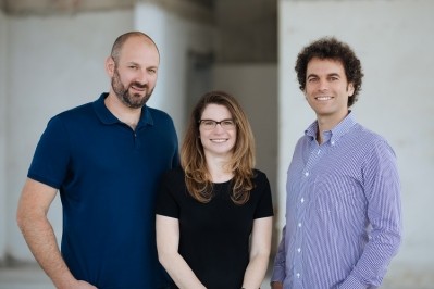 Nutrino co-founders Jonathan Lipnik (left) and Yaron Hadad (right) with CEO Yael Glassman. Photo: Nutrino