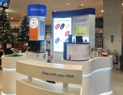 DnaNudge's genetic testing services are located at retailers Waitrose & Partners, in Canary Wharf and John Lewis & Partners located at White City in London. ©Waitrose & Partners/John Lewis & Partners