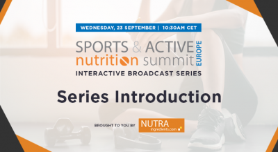 Watch the NutraIngredients Sports & Active nutrition series preview now!