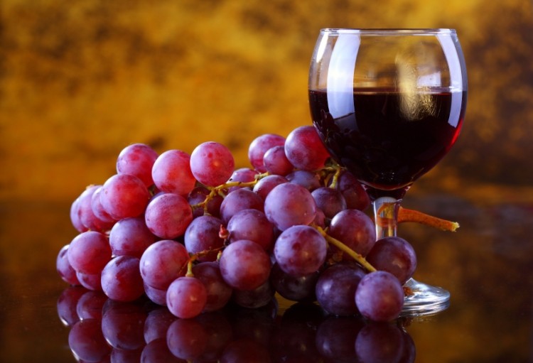 Resveratrol, a polyphenol in wine, has been feted for its anti-inflammatory properties in the lung. ©iStock