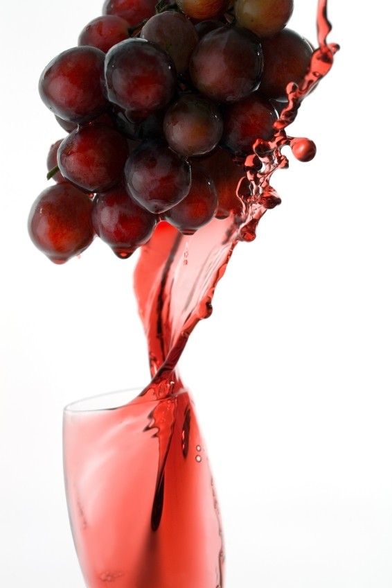 Resveratrol - found in red wine and grapes - could have 'sustained' benefits on vascular functions, say the researchers.