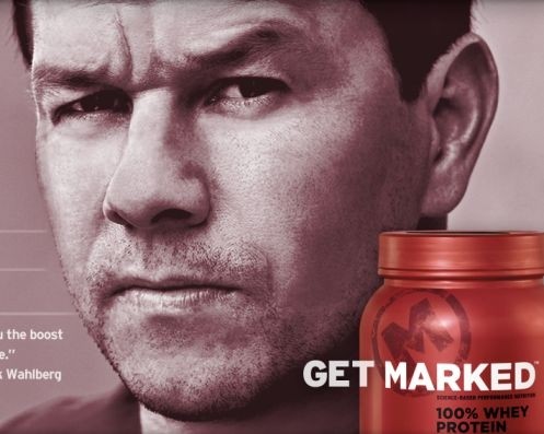 Wahlberg, who plays a bodybuilder in the film 'Pain and Gain' (out next year), says he has been using MARKED products to help him get ripped for the role...