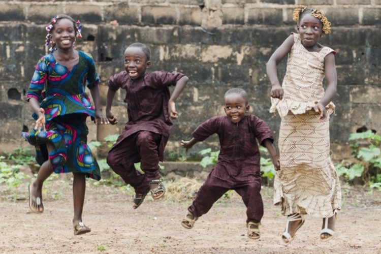 Jumping for joy: the global Nestlé for Healthier Kids initiative - launched in Nigeria - is aimed at kids becoming healthy adults. Pic: ©GettyImages/Riccardo Lennart Niels Mayer