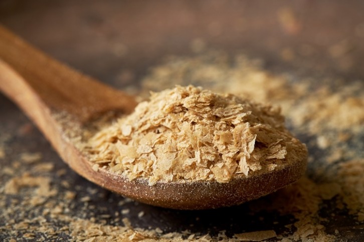 Brewer's yeast flakes. Image Source: Nedim_B/Getty Images