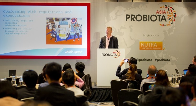 Evolution Health MD Ben McHarg at our recent Probiota Asia summit.